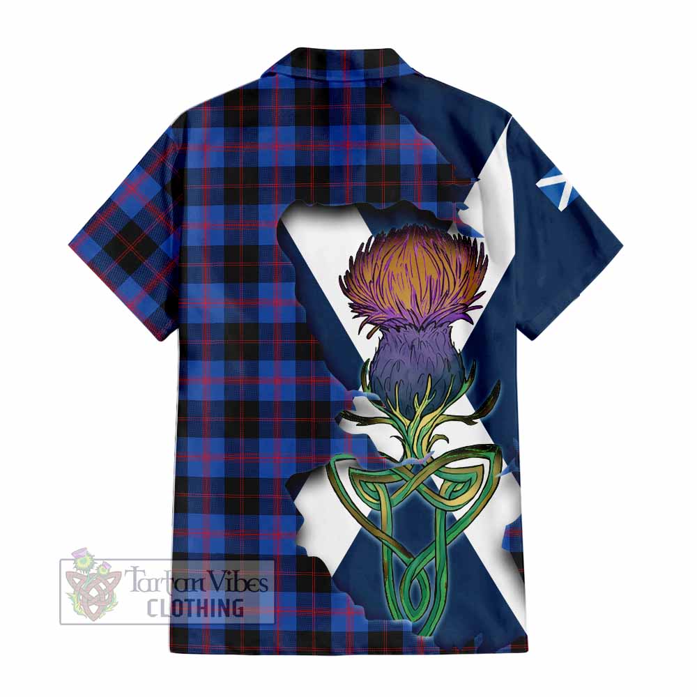 Maule Tartan Family Crest Hawaiian Shirt Scottish Thistle Celtic Inspired - Tartan Vibes Clothing