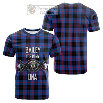 Maule Tartan Cotton T-shirt with Family Crest DNA In Me Style