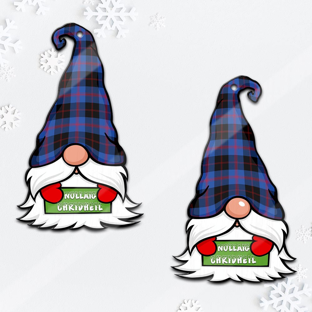 Maule Gnome Christmas Ornament with His Tartan Christmas Hat - Tartan Vibes Clothing