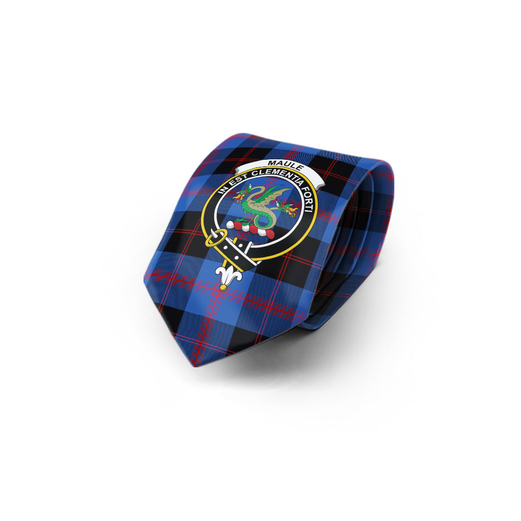 maule-tartan-classic-necktie-with-family-crest