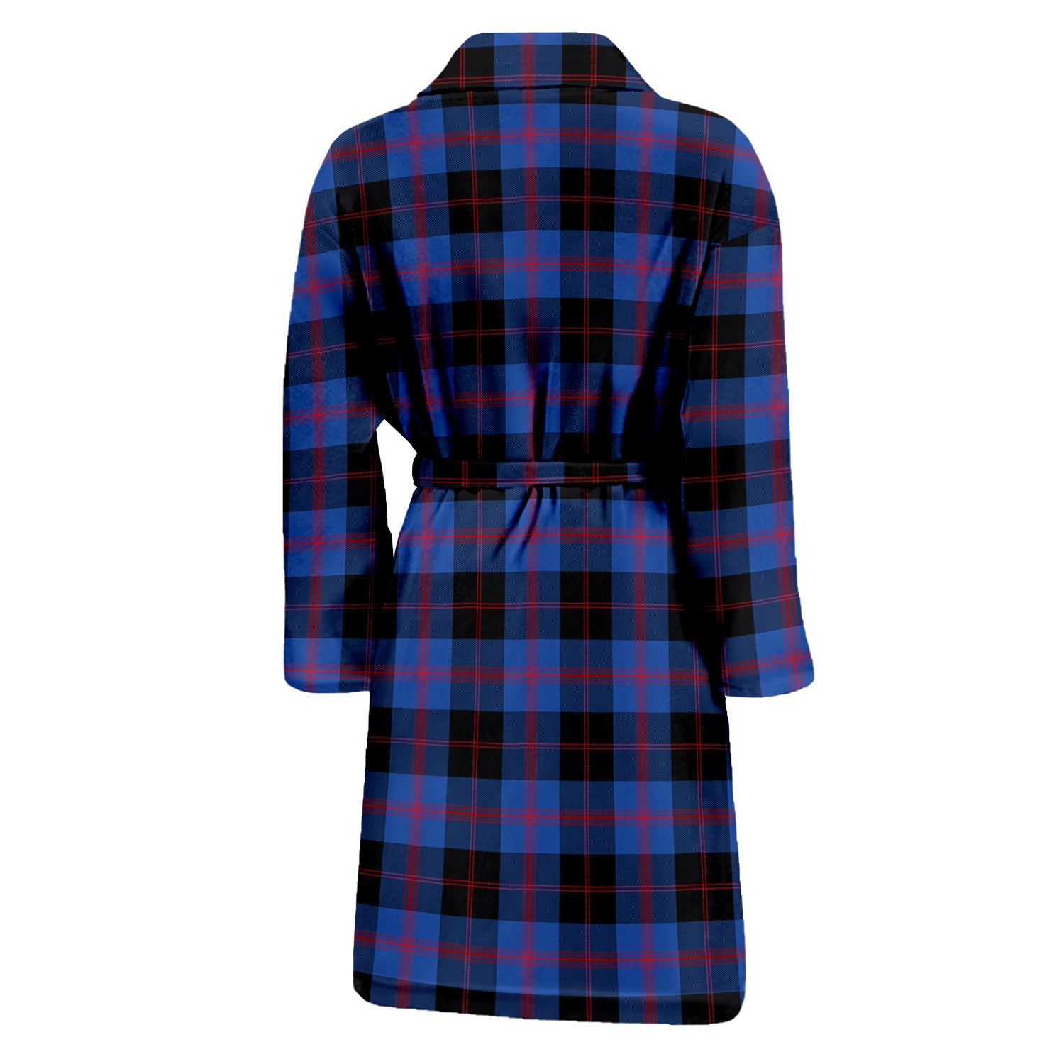 Maule Tartan Bathrobe with Family Crest - Tartan Vibes Clothing