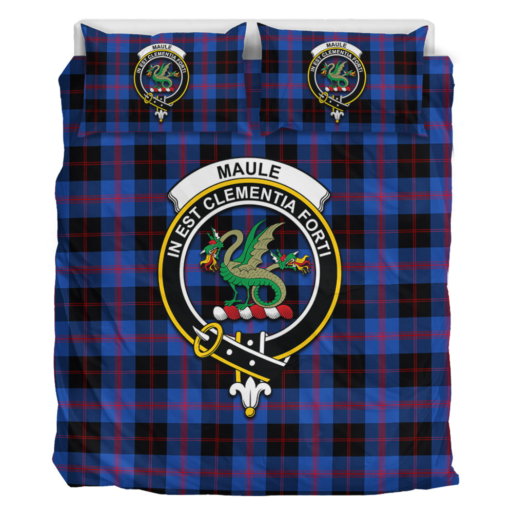 maule-tartan-bedding-set-with-family-crest