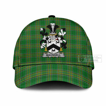 Maunsell Irish Clan Tartan Classic Cap with Coat of Arms