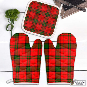 Maxtone Tartan Combo Oven Mitt & Pot-Holder White - Tartan Vibes Clothing