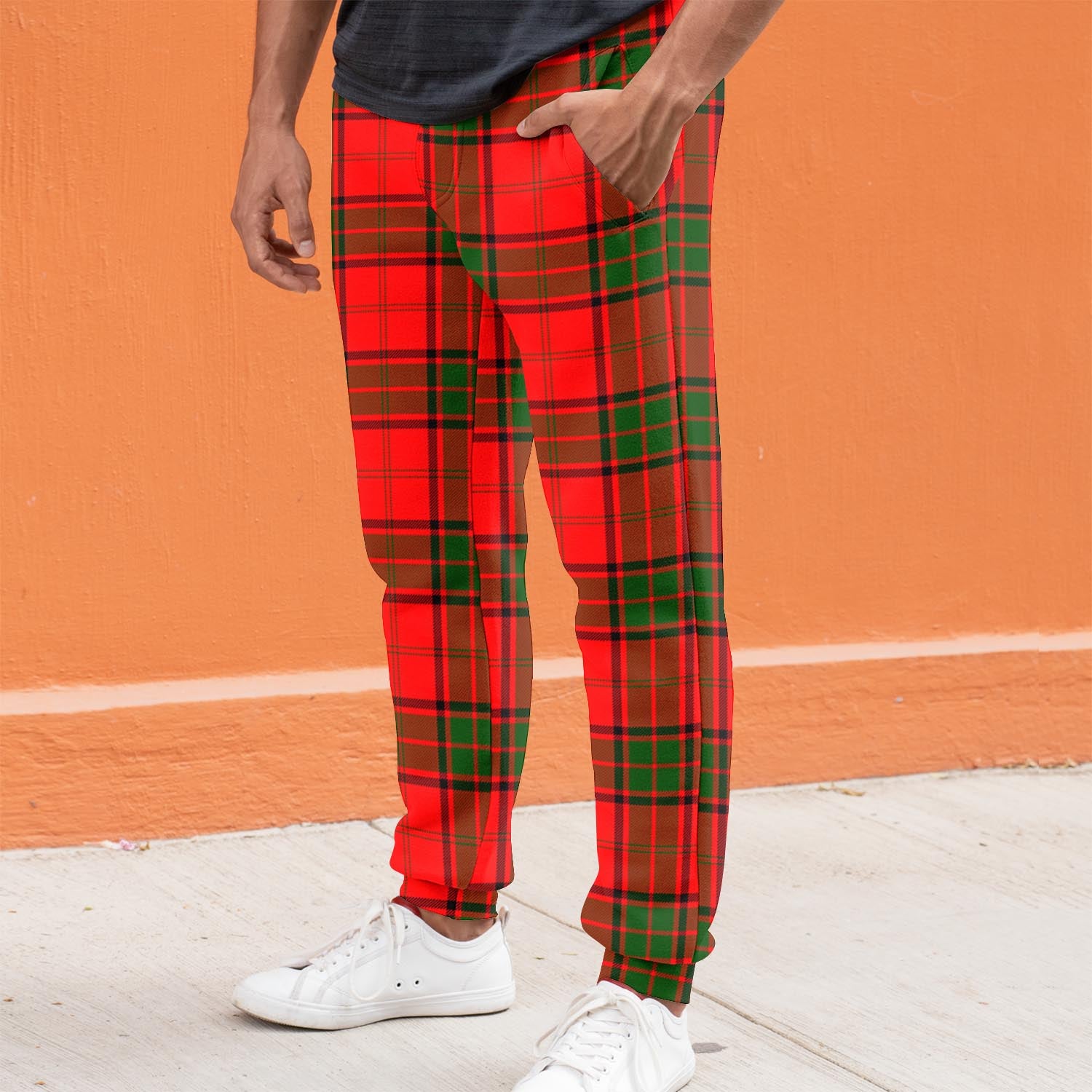 Maxtone Tartan Joggers Pants S - Tartan Vibes Clothing