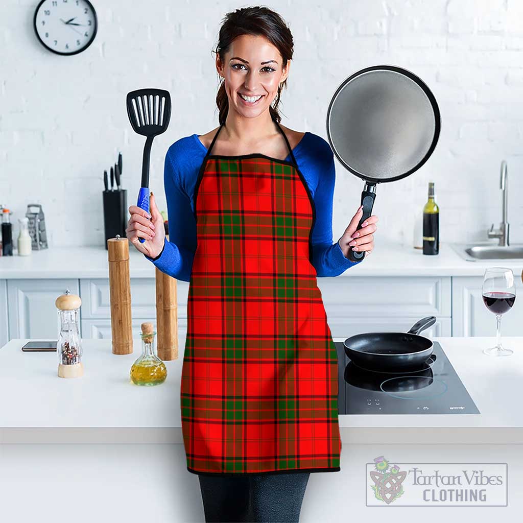 Maxtone Tartan Apron Black - Tartan Vibes Clothing