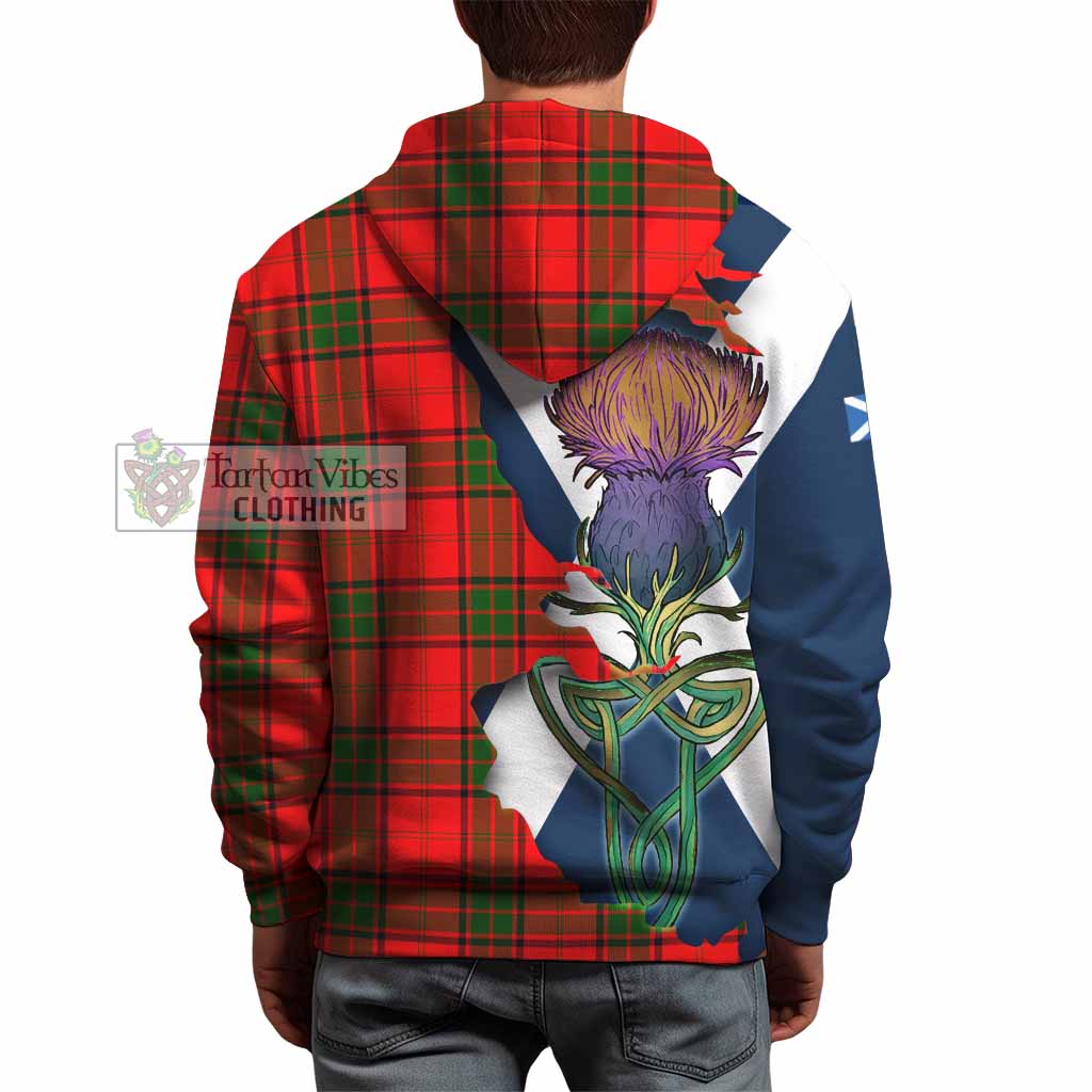 Maxtone Tartan Family Crest Hoodie Scottish Thistle Celtic Inspired - Tartan Vibes Clothing