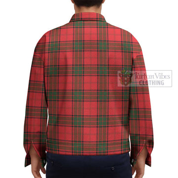 Maxtone Tartan Unisex Lapel Cotton Jacket