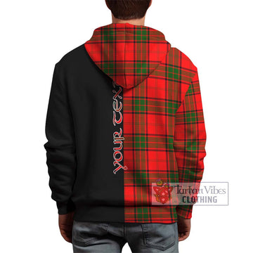 Maxtone Tartan Hoodie with Family Crest and Half Of Me Style