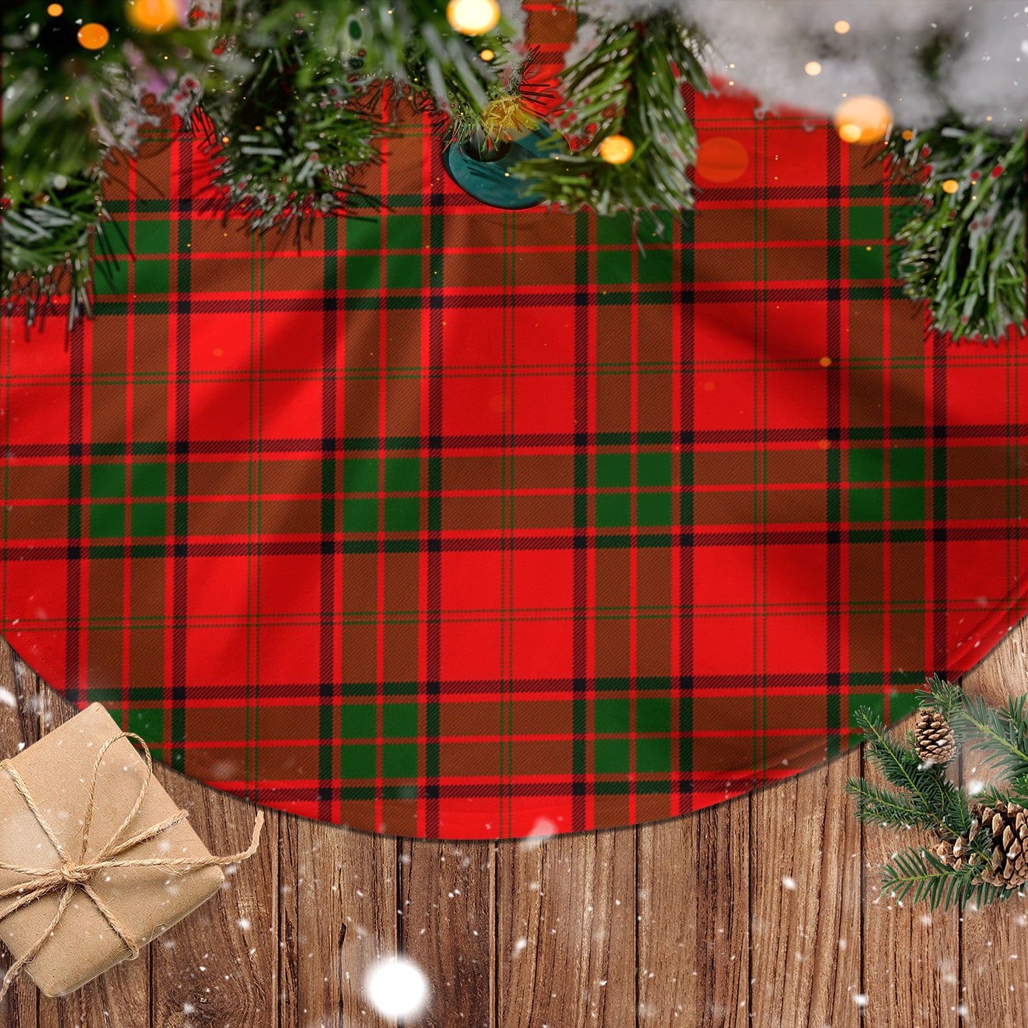 Maxtone Tartan Christmas Tree Skirt - Tartanvibesclothing