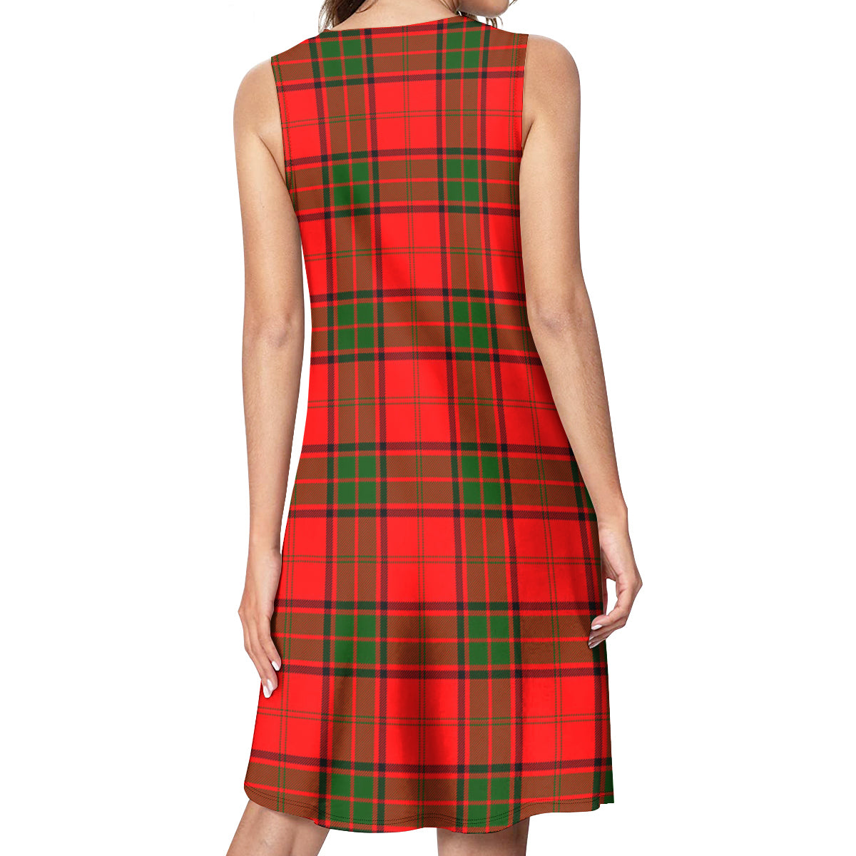 Maxtone Tartan Womens Casual Dresses - Tartanvibesclothing