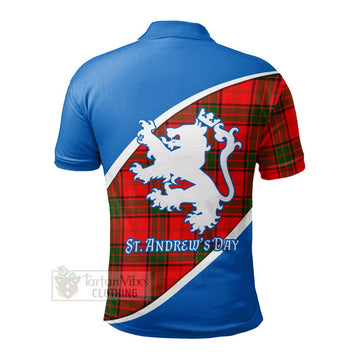 Maxtone Family Crest Tartan Polo Shirt Celebrate Saint Andrew's Day in Style