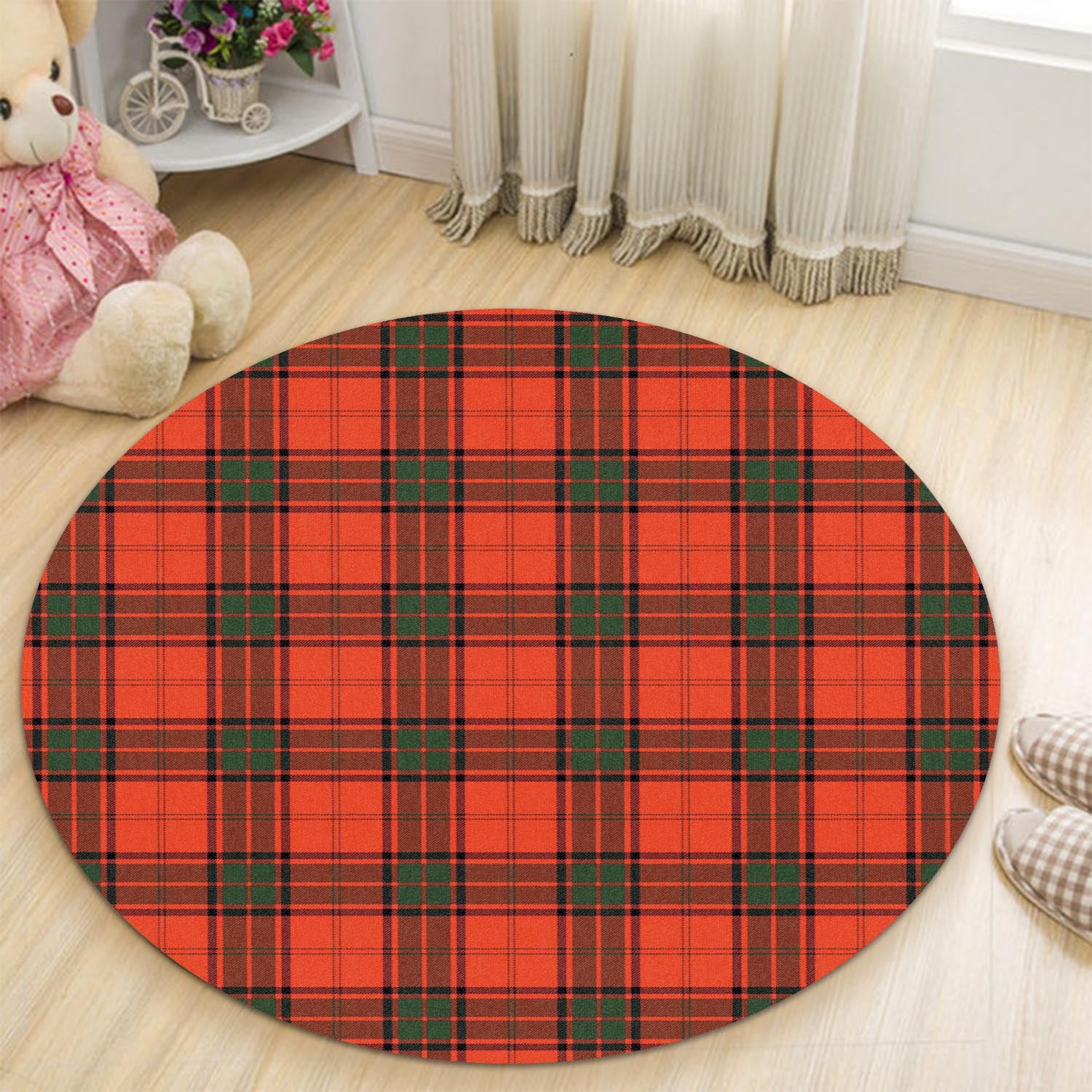 maxtone-tartan-round-rug