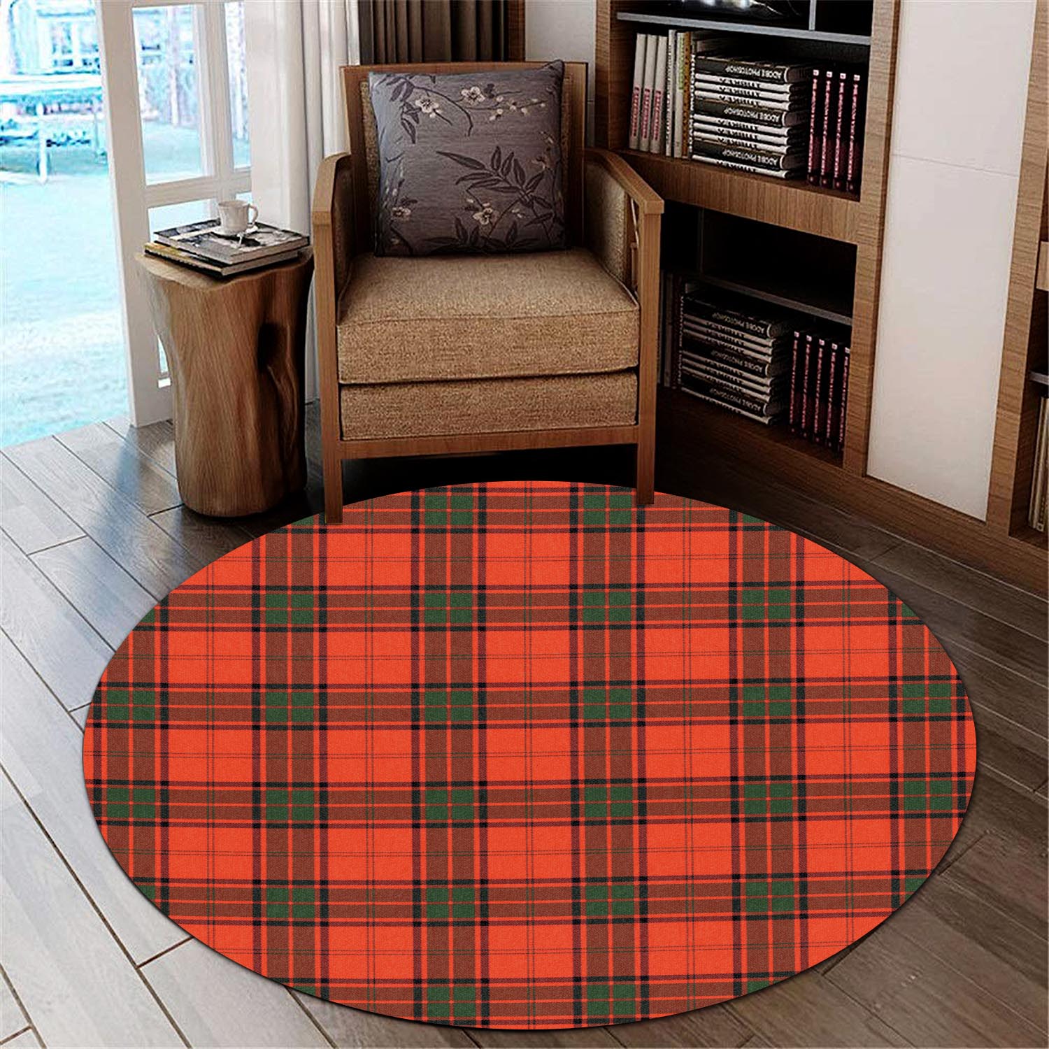 maxtone-tartan-round-rug