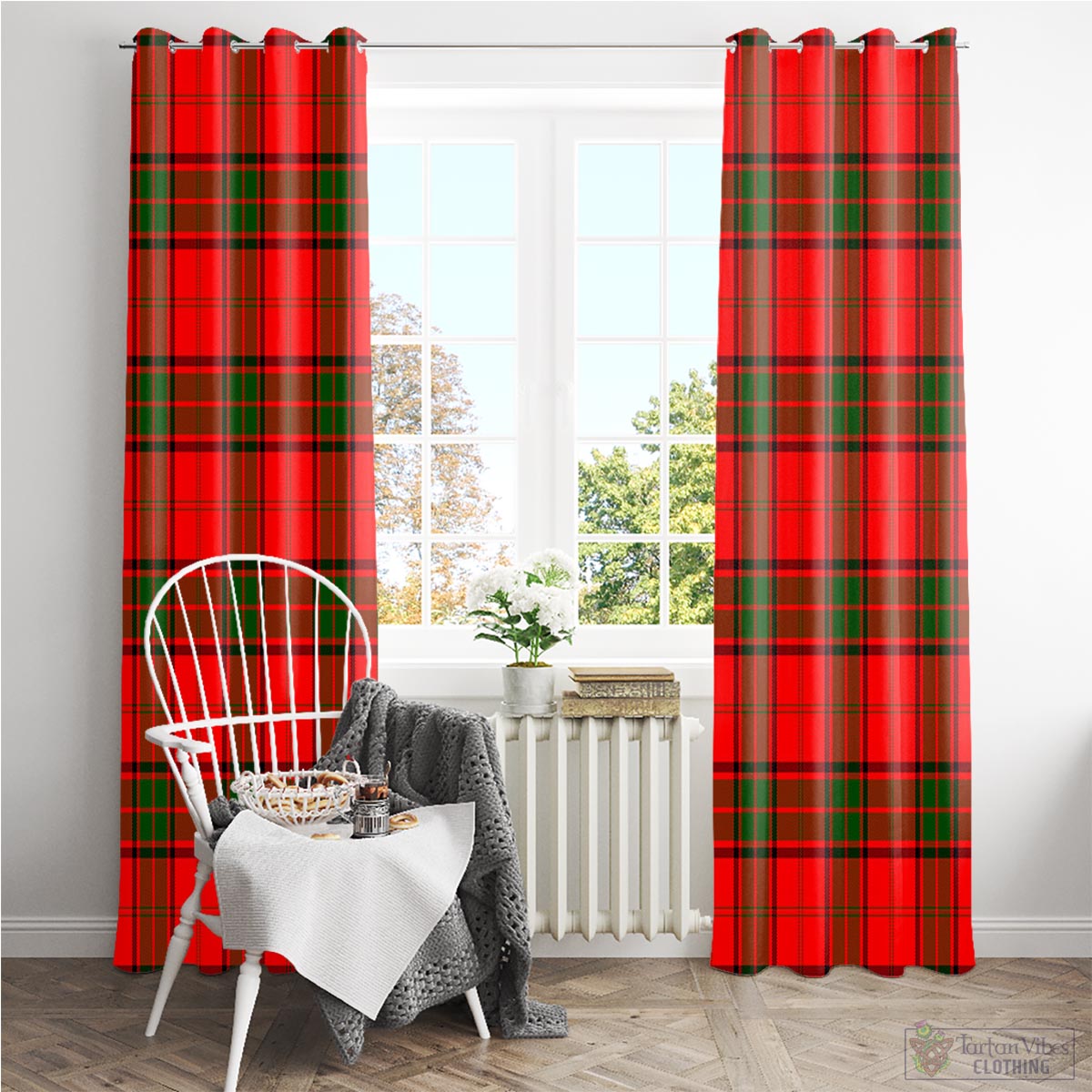 Maxtone Tartan Window Curtain