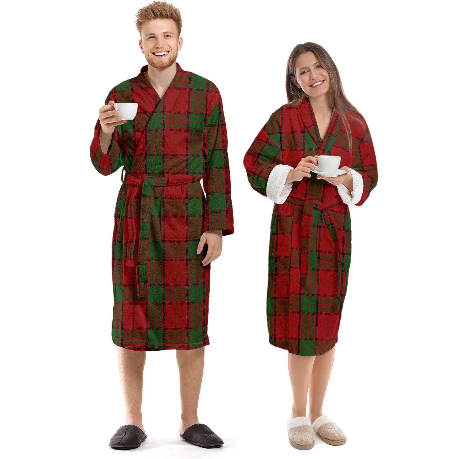 Maxwell Tartan Bathrobe Unisex S - Tartan Vibes Clothing