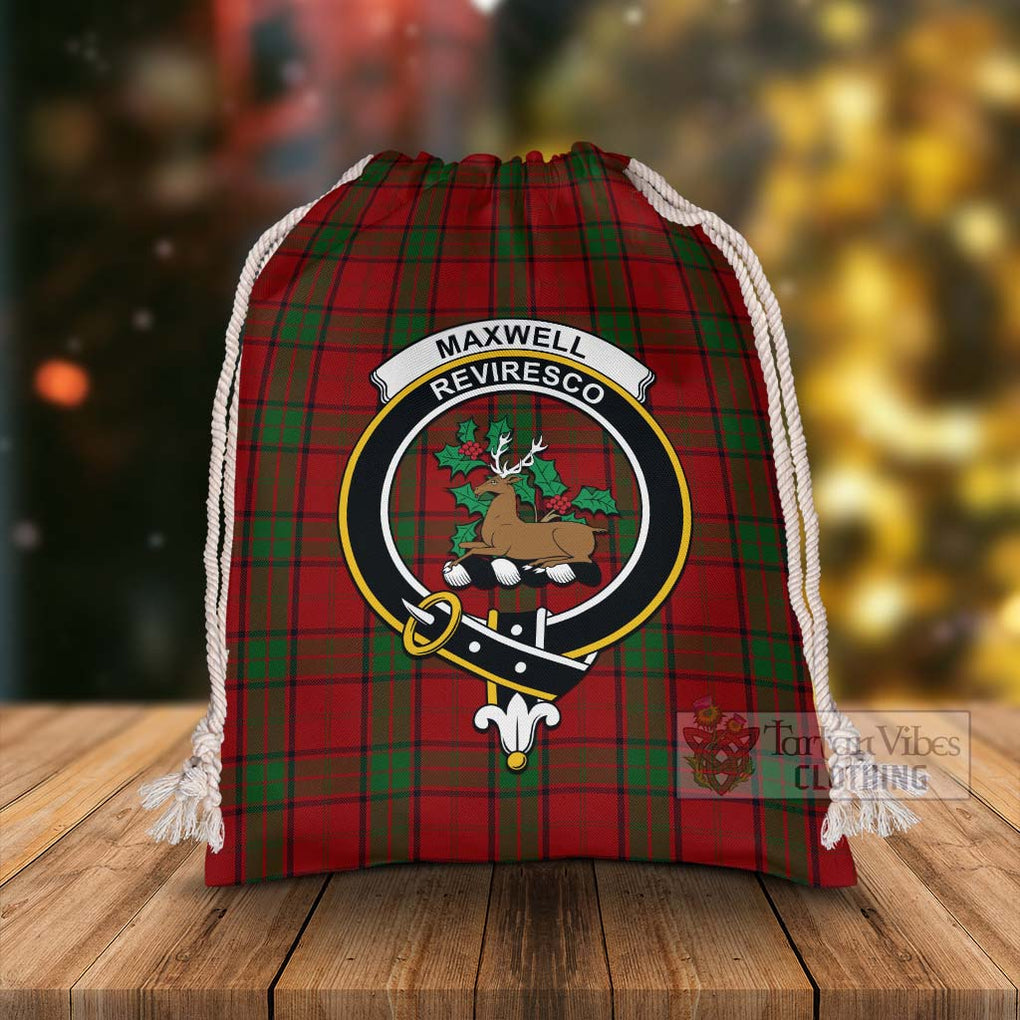 Tartan Vibes Clothing Maxwell Tartan Christmas Santa's Bag with Family Crest