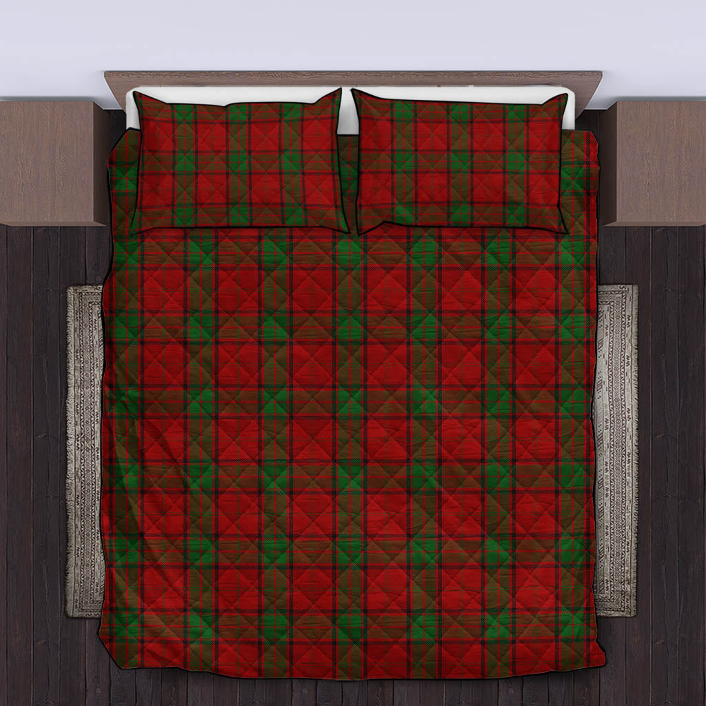 Maxwell Tartan Quilt Bed Set King - Tartan Vibes Clothing