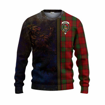 Maxwell Tartan Family Crest Knitted Sweater Alba Gu Brath Be Brave Lion Ancient Style Unisex - Tartan Vibes Clothing