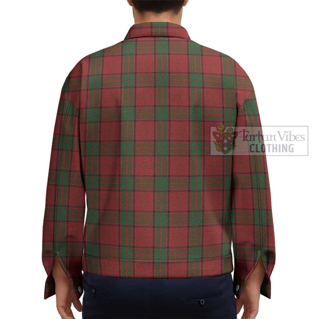 Maxwell Tartan Unisex Lapel Cotton Jacket - Tartan Vibes Clothing