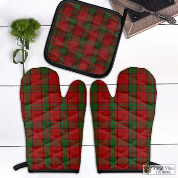 Maxwell Tartan Combo Oven Mitt & Pot-Holder Black - Tartan Vibes Clothing