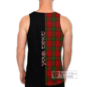Maxwell Tartan Men's Tank Top with Family Crest and Half Of Me Style - Tartan Vibes Clothing