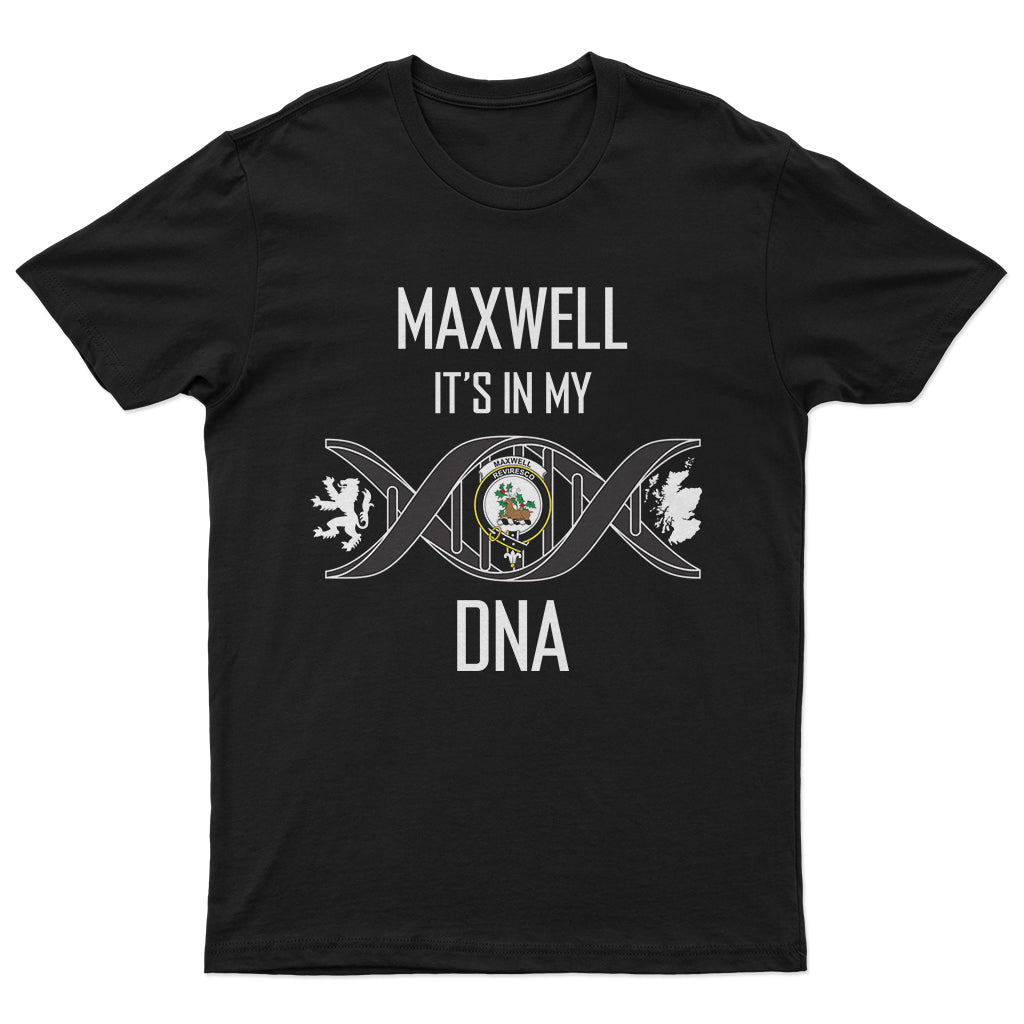 maxwell-family-crest-dna-in-me-mens-t-shirt