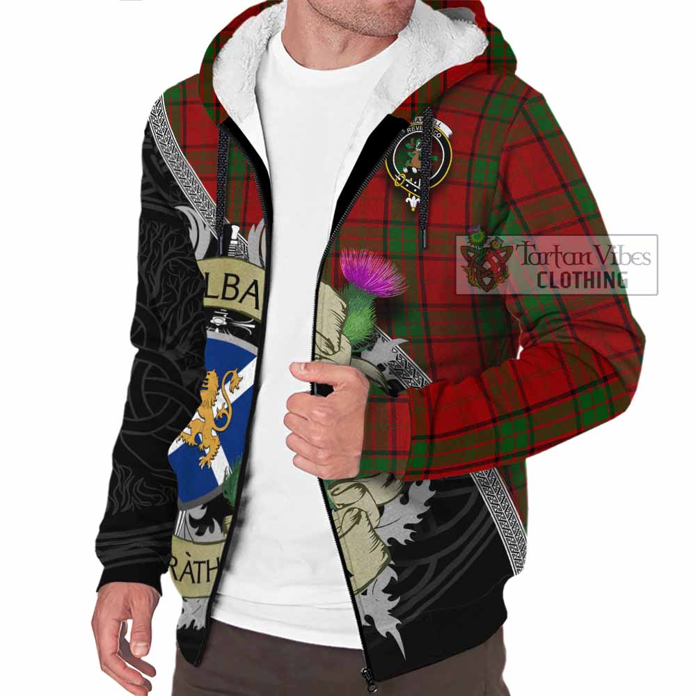 Maxwell Tartan Family Crest Sherpa Hoodie Lion Rampant Royal Thistle Shield Celtic Inspired - Tartan Vibes Clothing