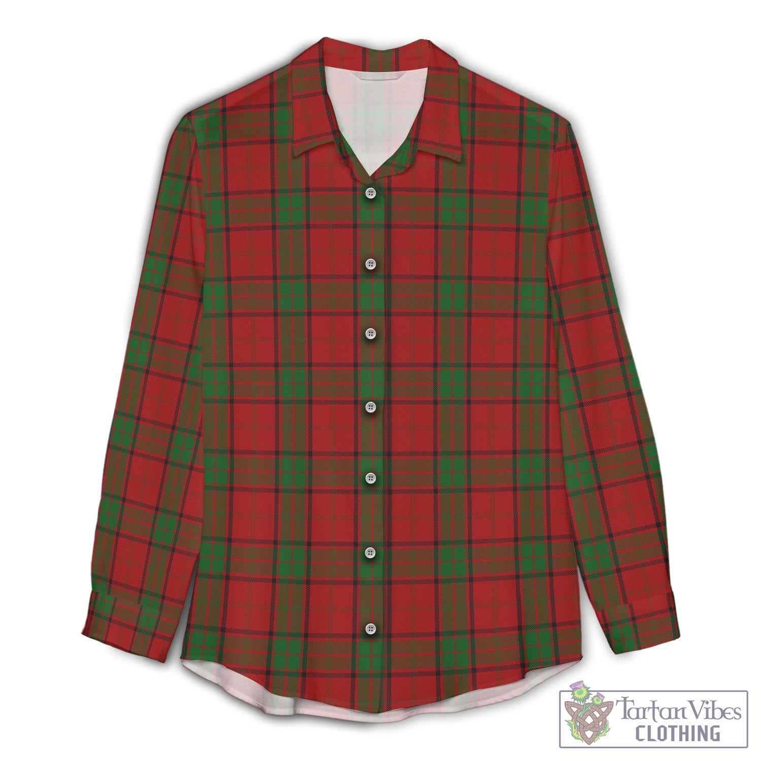 Maxwell Tartan Womens Casual Shirt