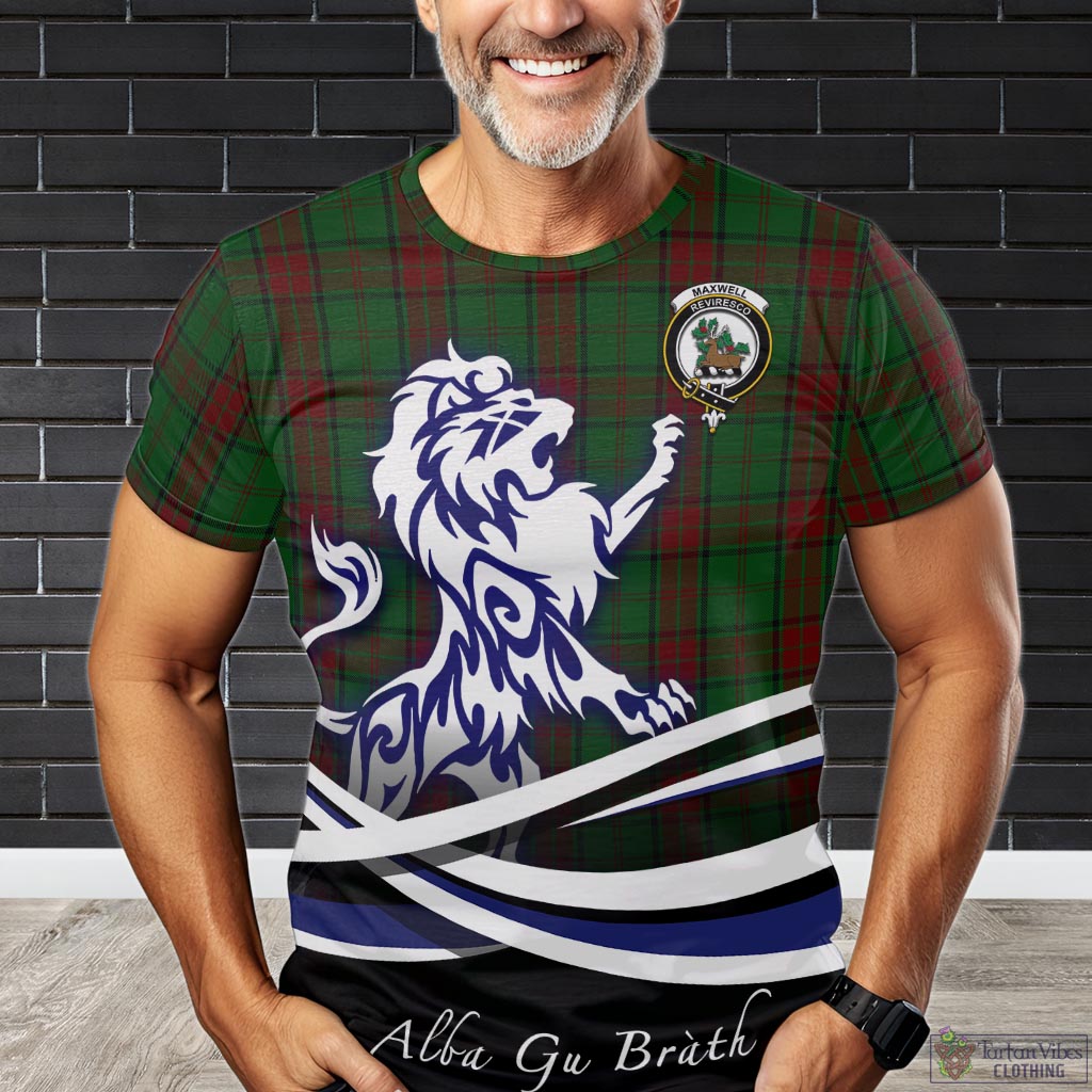 maxwell-hunting-tartan-t-shirt-with-alba-gu-brath-regal-lion-emblem