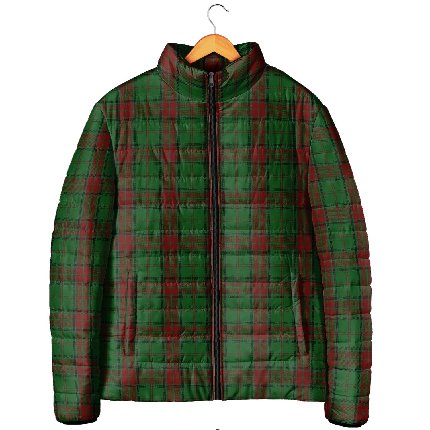 Maxwell Hunting Tartan Padded Jacket Men's Padded Jacket - Tartan Vibes Clothing