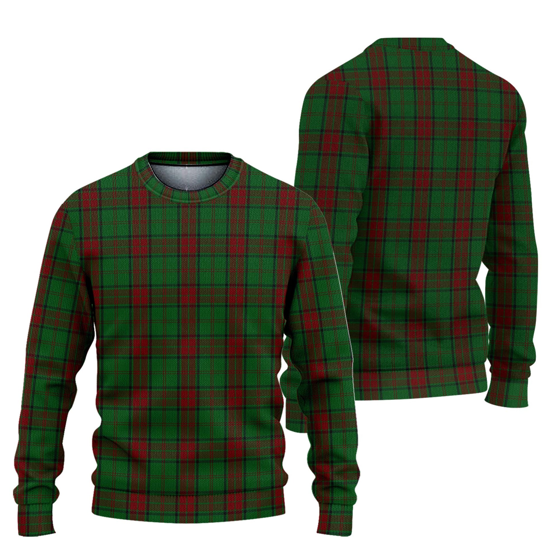 Maxwell Hunting Tartan Knitted Sweater Unisex - Tartanvibesclothing