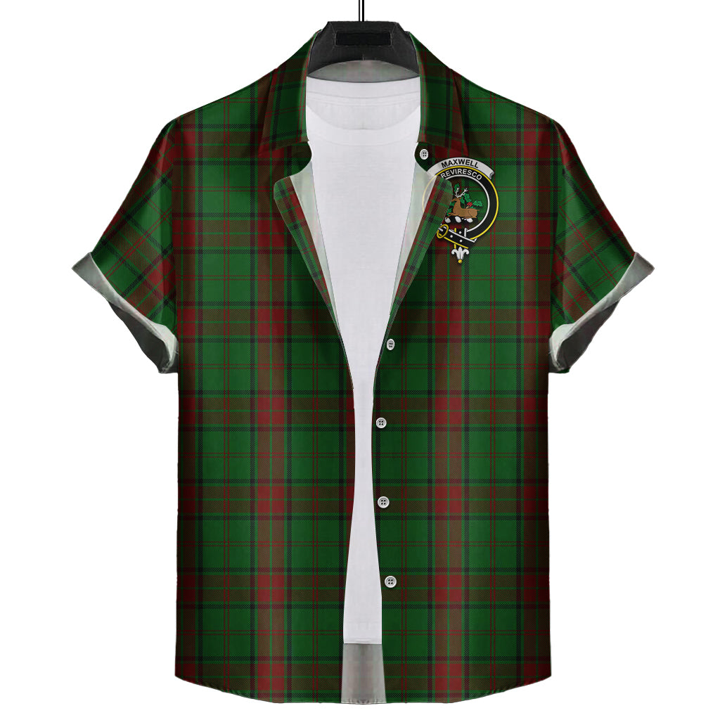 maxwell-hunting-tartan-short-sleeve-button-down-shirt-with-family-crest