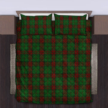 Maxwell Hunting Tartan Quilt Bed Set