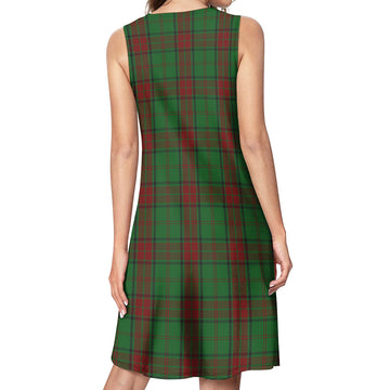 Maxwell Hunting Tartan Womens Casual Dresses