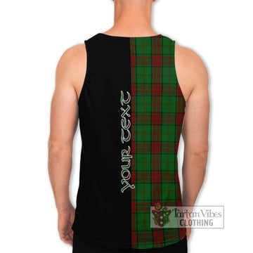 Maxwell Hunting Tartan Men's Tank Top with Family Crest and Half Of Me Style