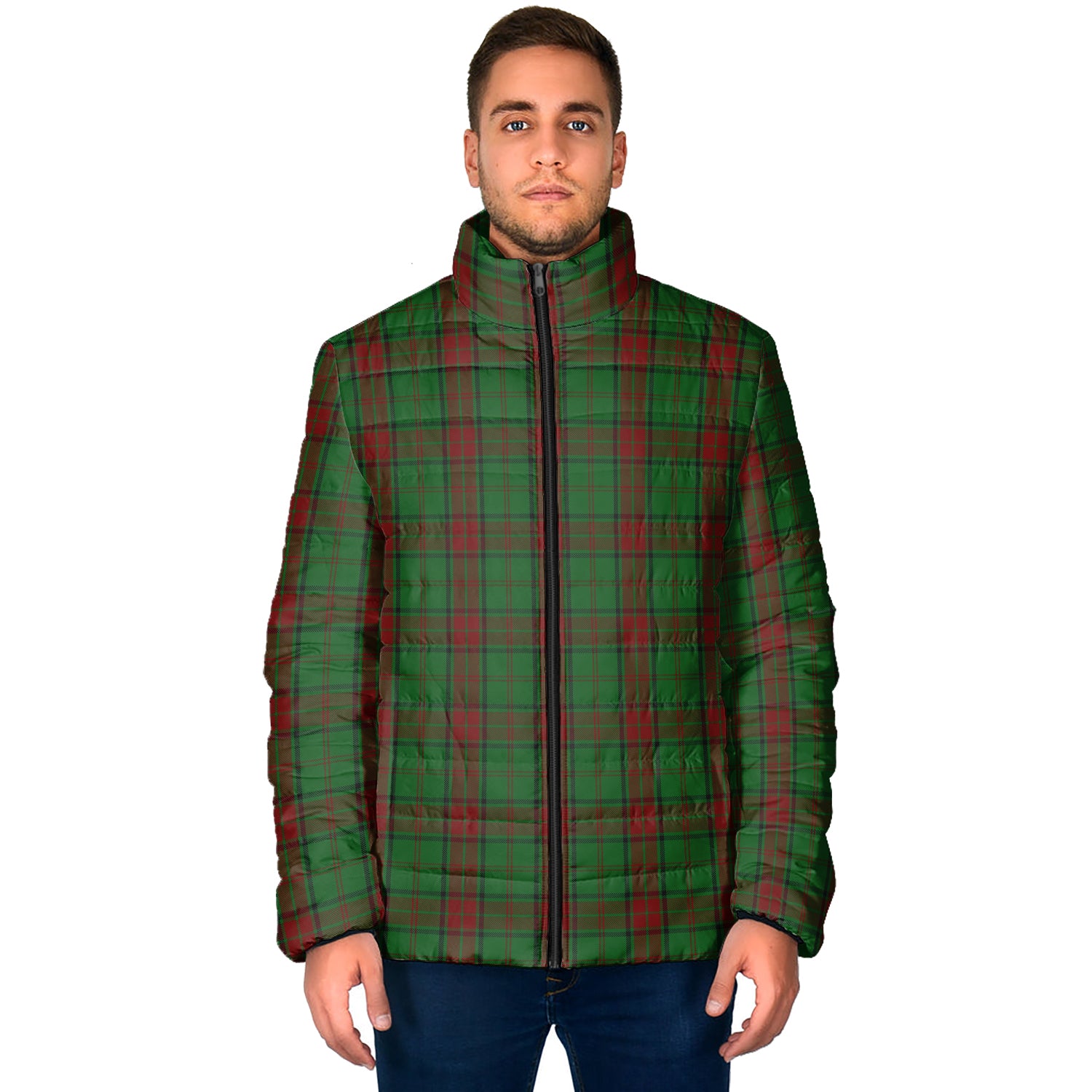 Maxwell Hunting Tartan Padded Jacket - Tartanvibesclothing