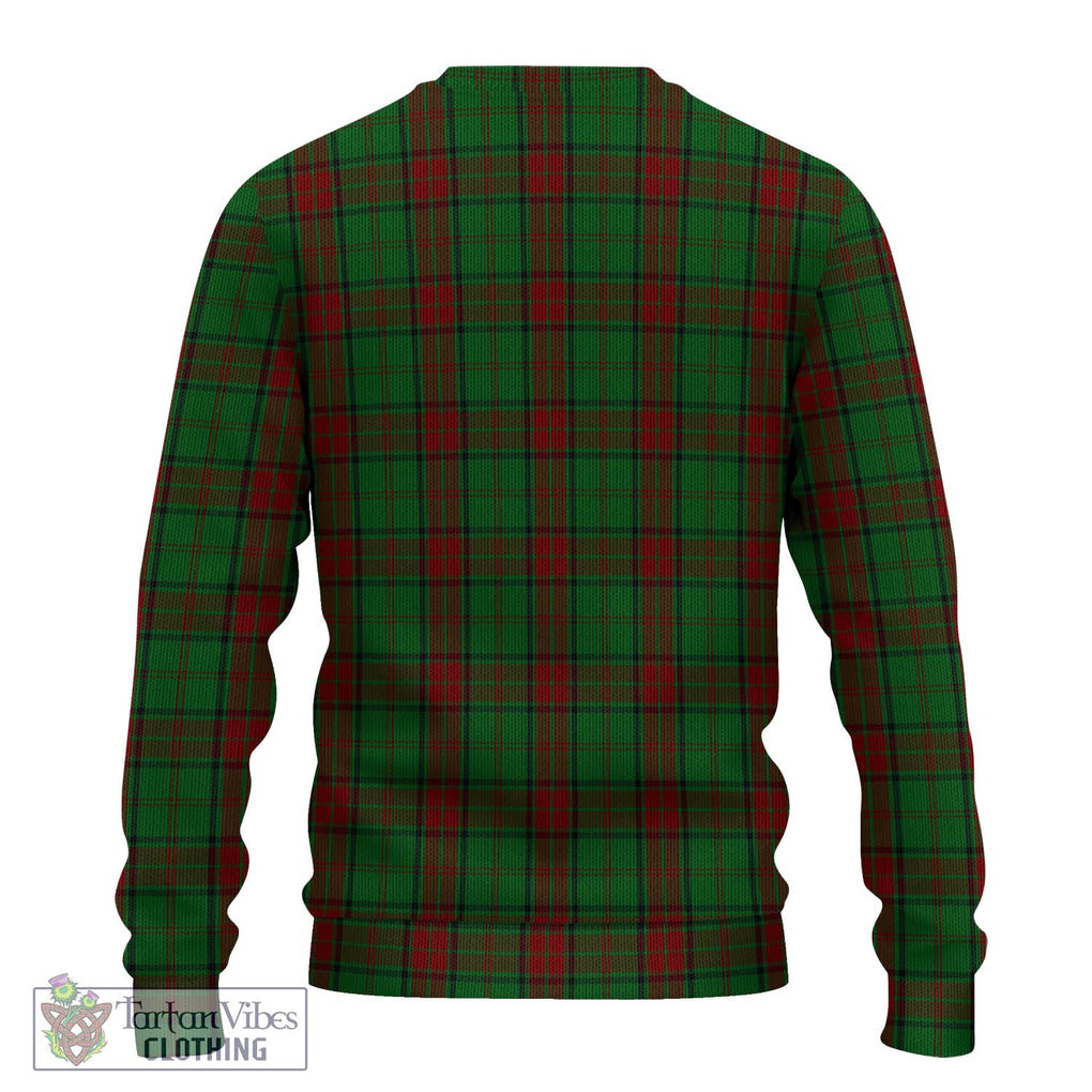 Maxwell Hunting Tartan Knitted Sweater with Family Crest DNA In Me Style - Tartanvibesclothing Shop