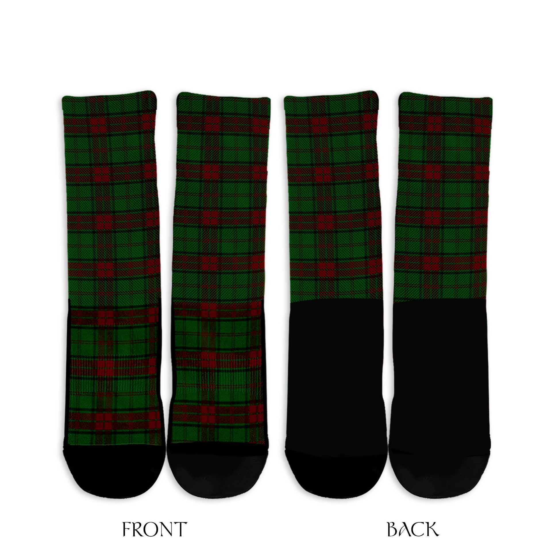 Maxwell Hunting Tartan Crew Socks - Tartanvibesclothing