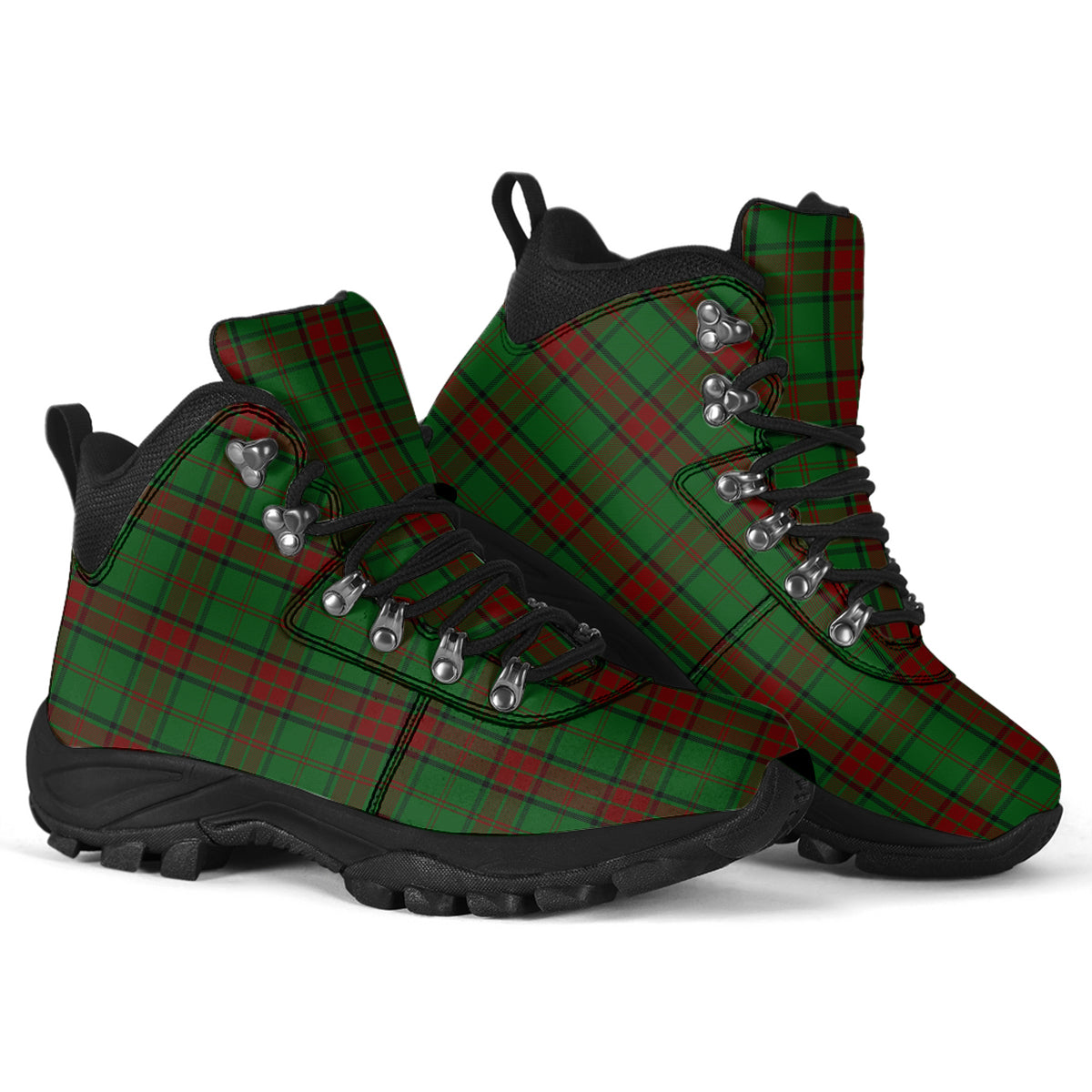 Maxwell Hunting Tartan Alpine Boots - Tartanvibesclothing