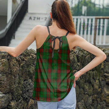 Maxwell Hunting Tartan Loose Halter Neck Camisole