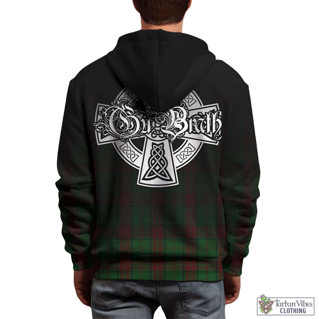 Tartan Vibes Clothing Maxwell Hunting Tartan Hoodie Featuring Alba Gu Brath Family Crest Celtic Inspired