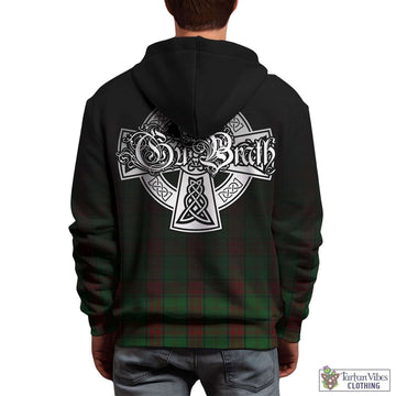 Maxwell Hunting Tartan Hoodie Featuring Alba Gu Brath Family Crest Celtic Inspired