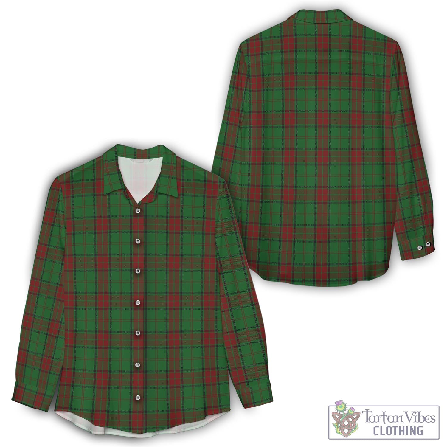 Maxwell Hunting Tartan Womens Casual Shirt