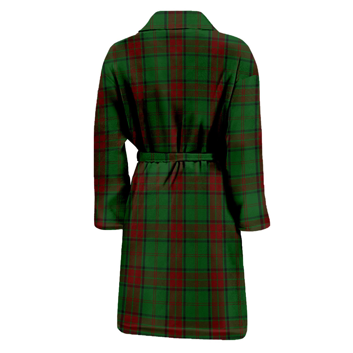 Maxwell Hunting Tartan Bathrobe with Family Crest - Tartan Vibes Clothing