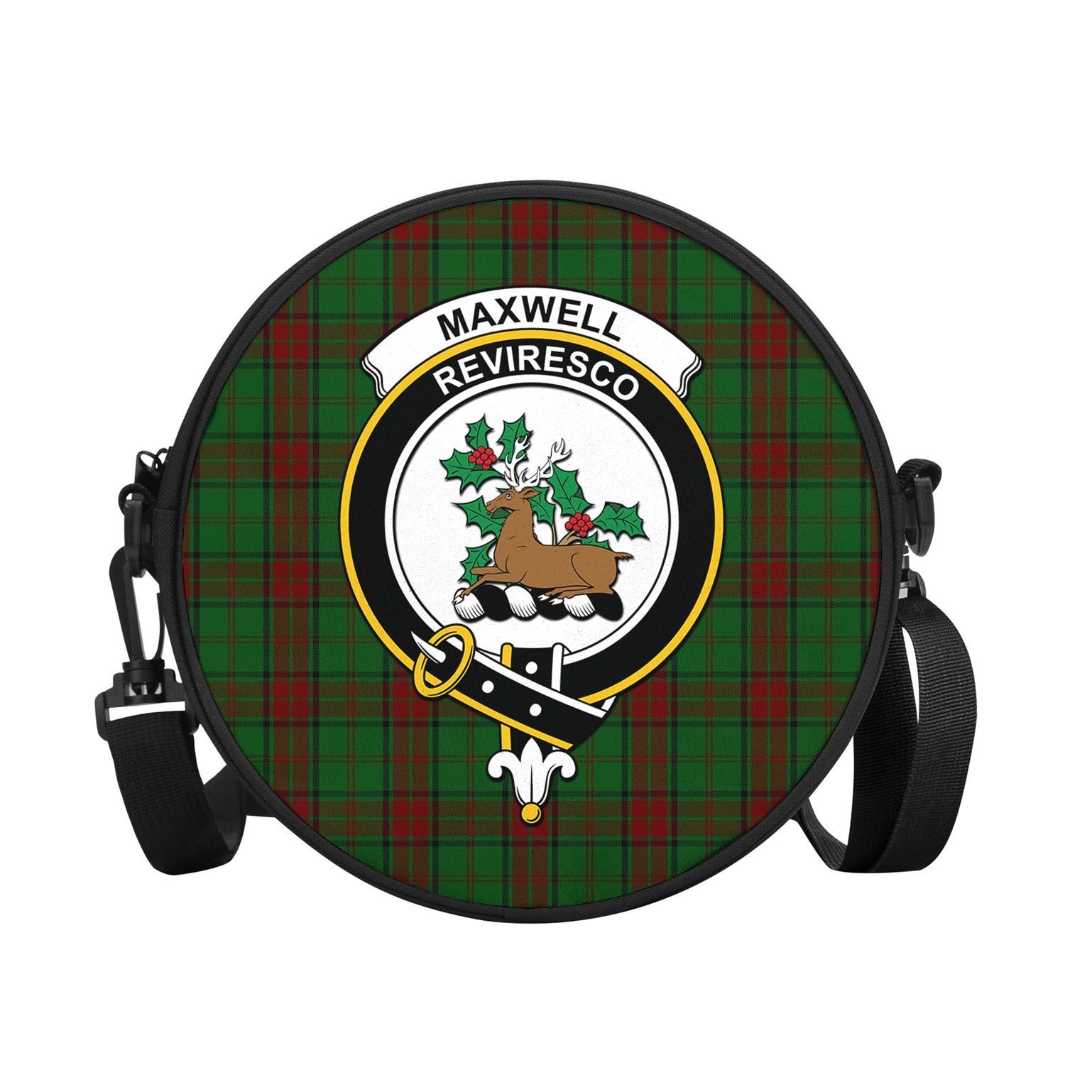 maxwell-hunting-tartan-round-satchel-bags-with-family-crest