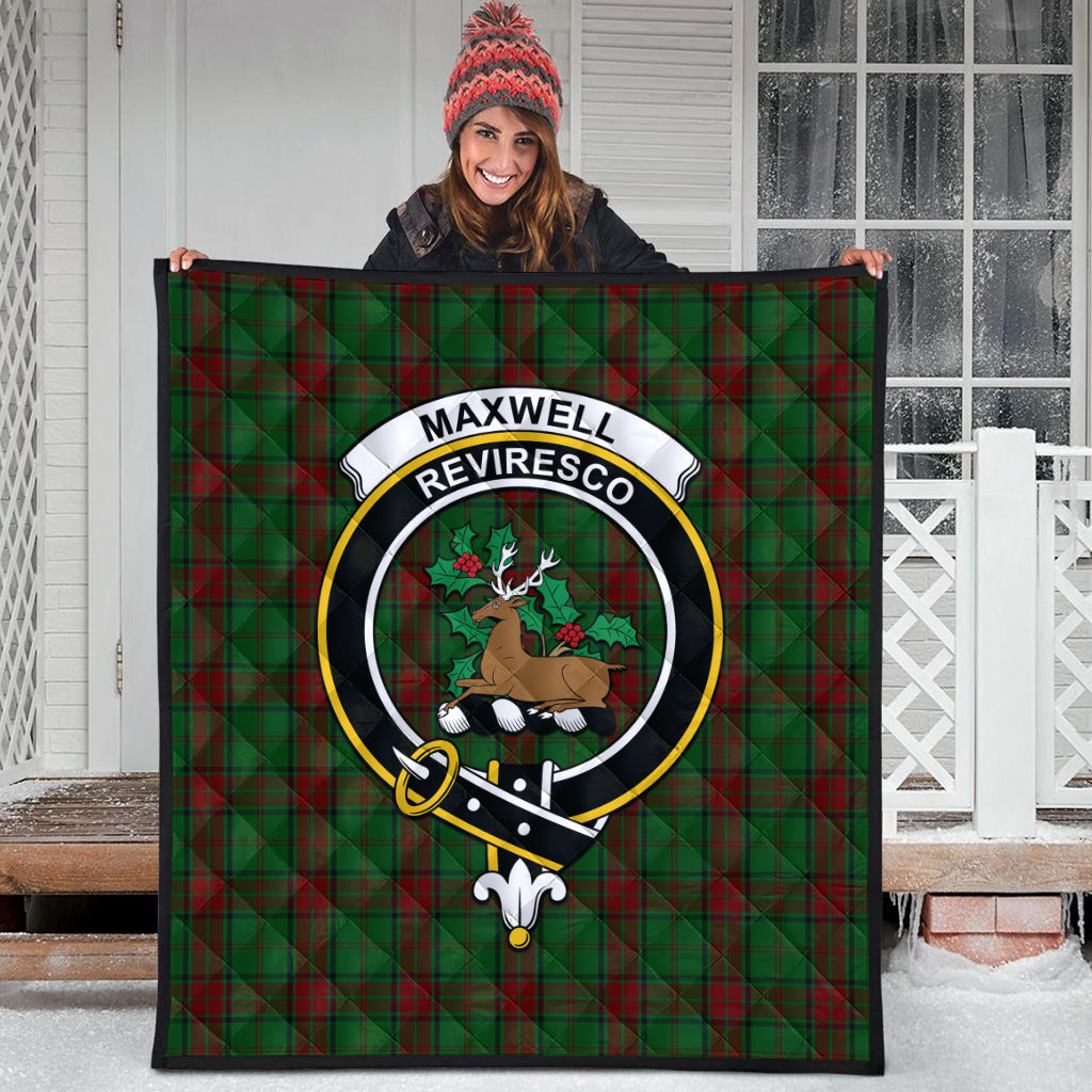 maxwell-hunting-tartan-quilt-with-family-crest