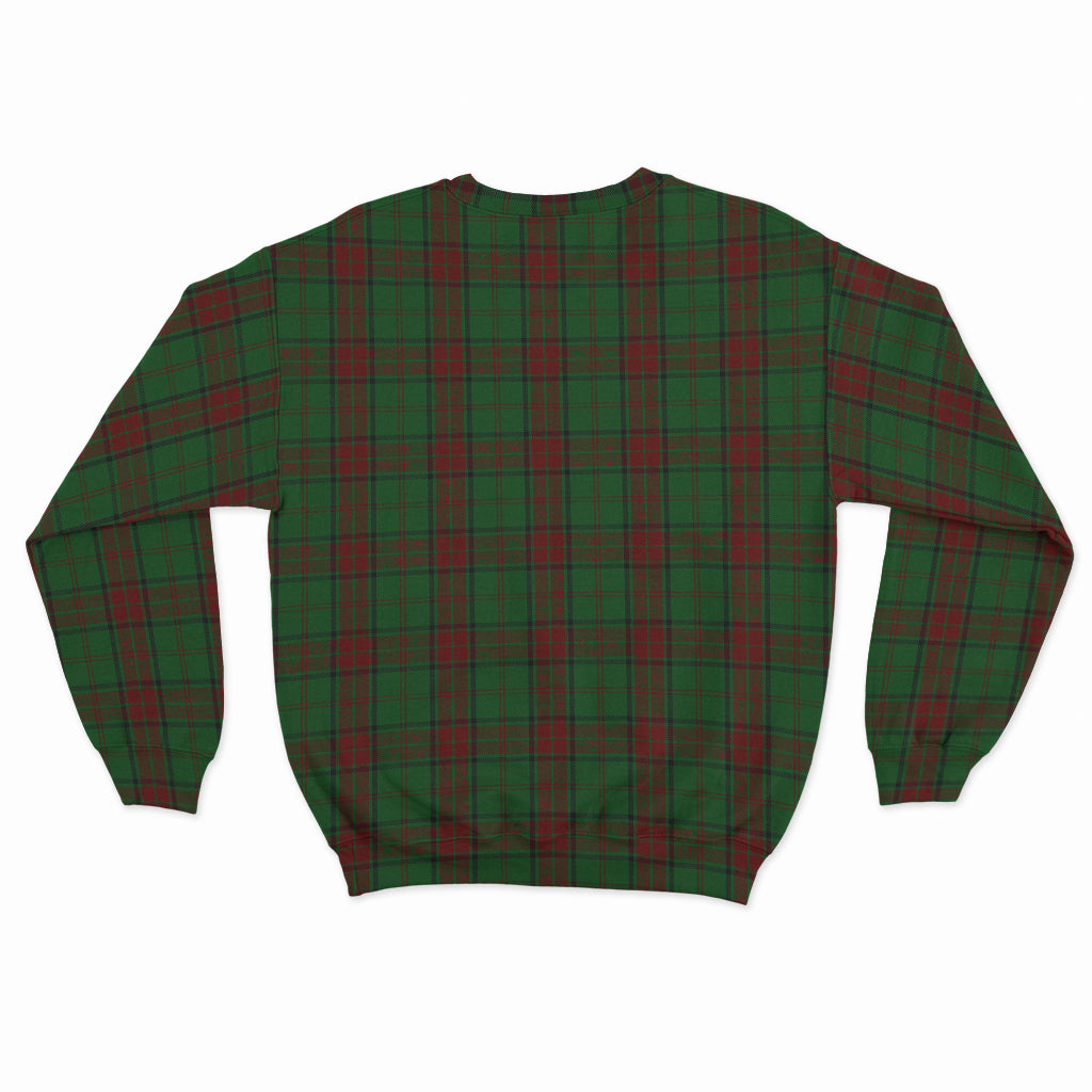 Maxwell Hunting Tartan Sweatshirt with Family Crest - Tartan Vibes Clothing