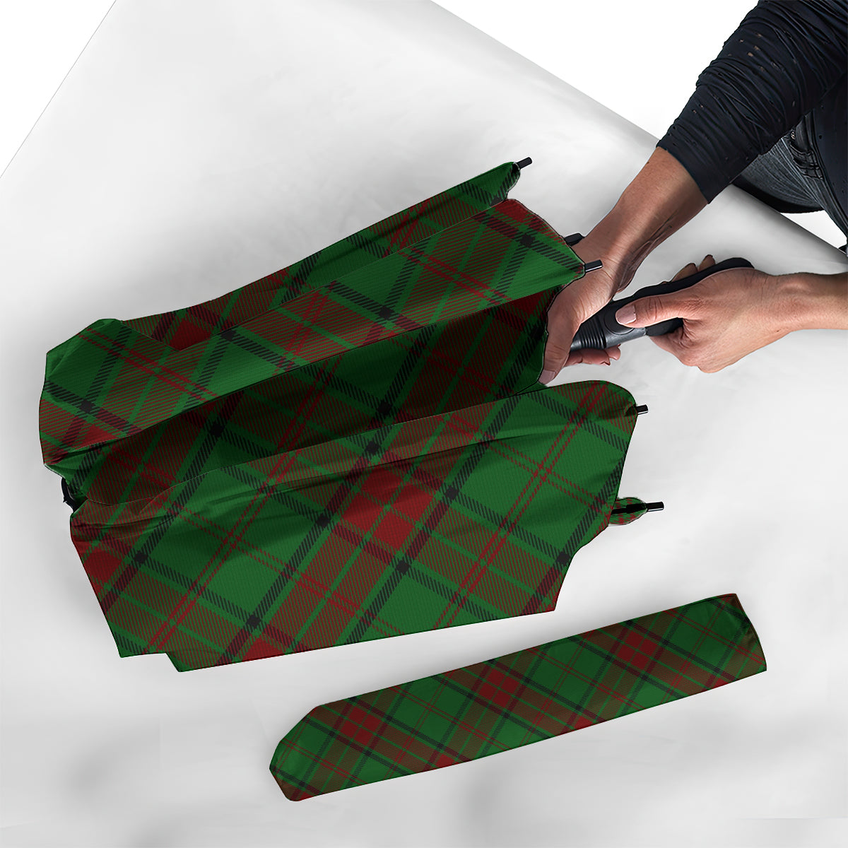 Maxwell Hunting Tartan Umbrella - Tartanvibesclothing