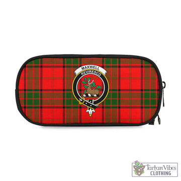 Maxwell Modern Tartan Pen and Pencil Case with Family Crest